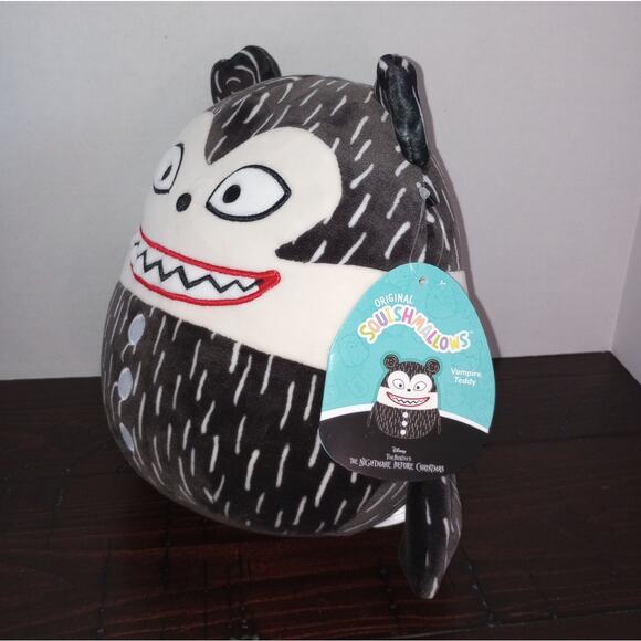 Squishmallows 8'' Nightmare Before Christmas Vampire Teddy NWT - Picture 2 of 4